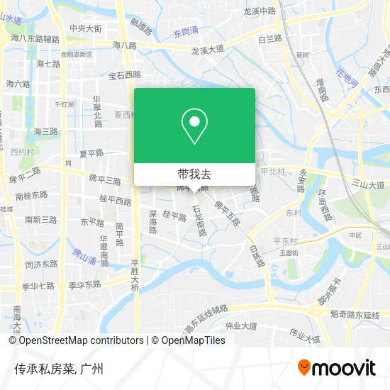 传承私房菜地图