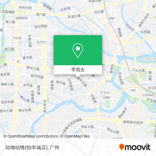 咕噜咕噜(怡丰城店)地图