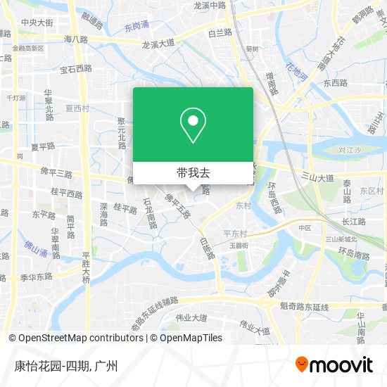 康怡花园-四期地图