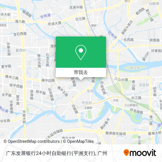 广东发展银行24小时自助银行(平洲支行)地图