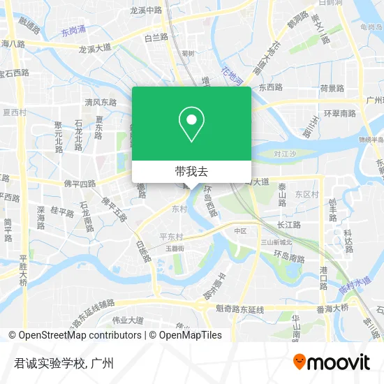 君诚实验学校地图