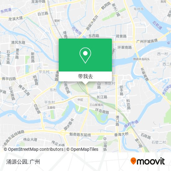 涌源公园地图