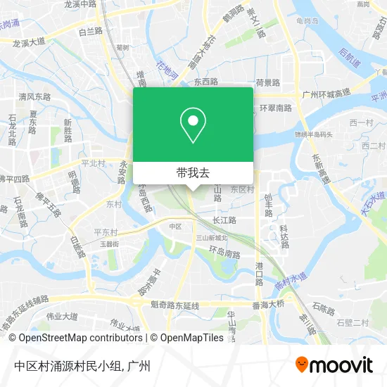 中区村涌源村民小组地图
