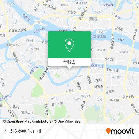 汇南商务中心地图