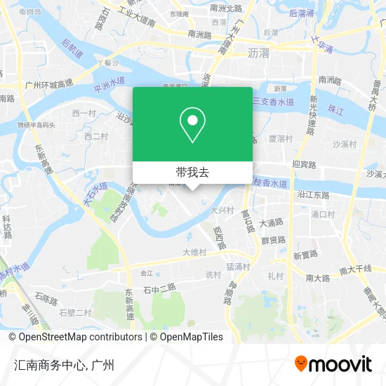 汇南商务中心地图