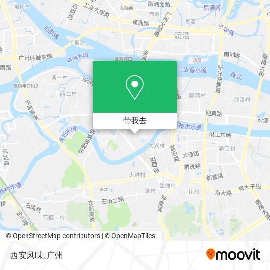 西安风味地图