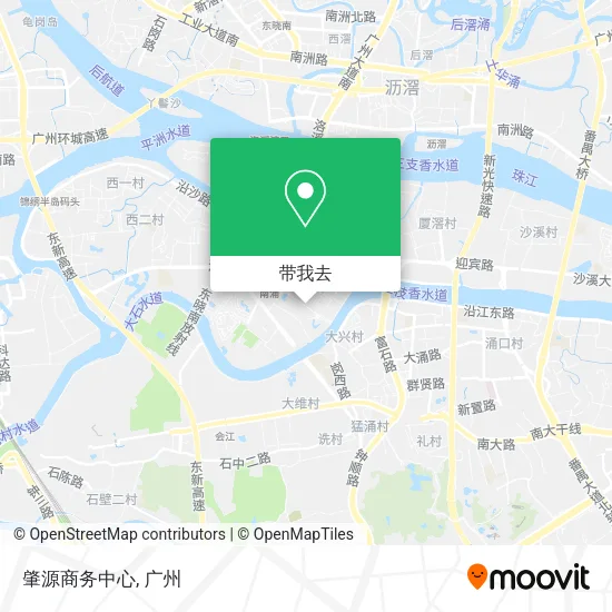 肇源商务中心地图