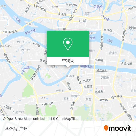 萃锦苑地图