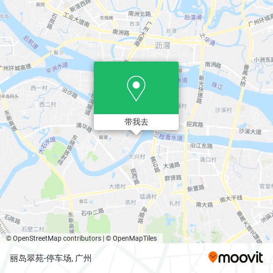 丽岛翠苑-停车场地图