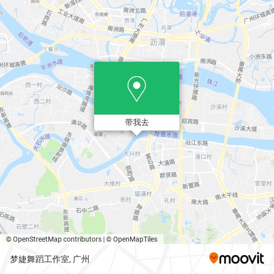 梦婕舞蹈工作室地图