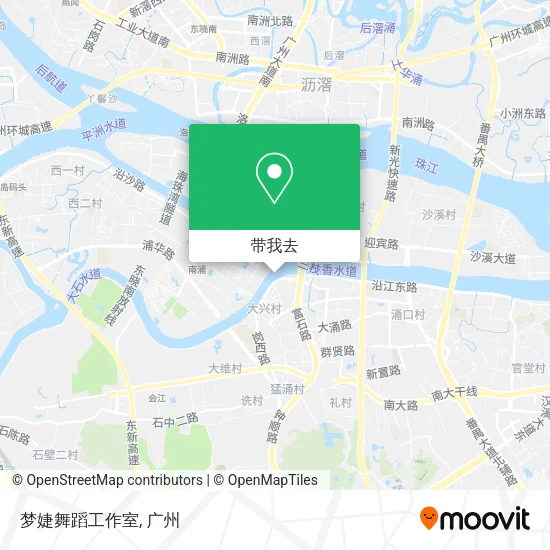 梦婕舞蹈工作室地图