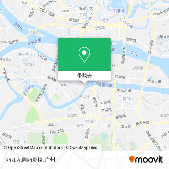 丽江花园丽影楼地图