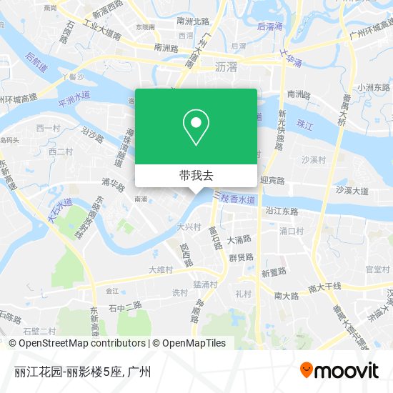 丽江花园-丽影楼5座地图
