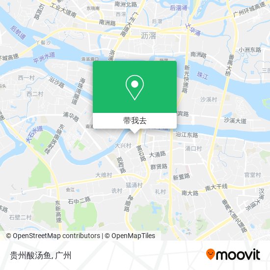 贵州酸汤鱼地图