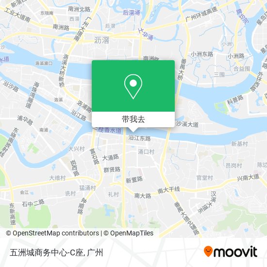 五洲城商务中心-C座地图