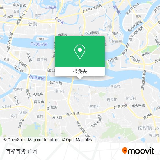 百裕百货地图