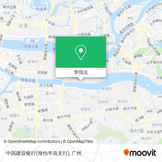 中国建设银行(海怡半岛支行)地图