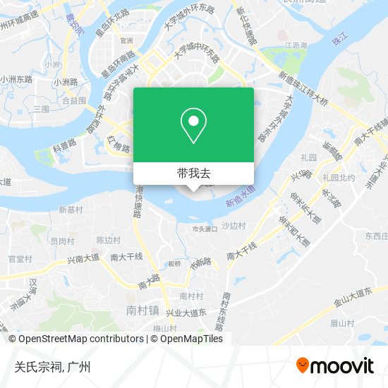 关氏宗祠地图
