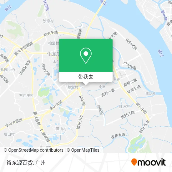裕东源百货地图