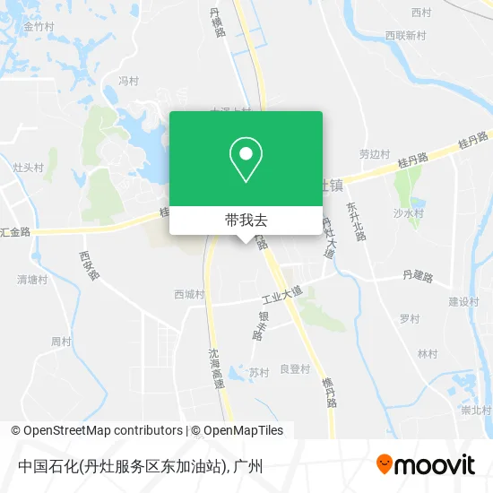 中国石化(丹灶服务区东加油站)地图