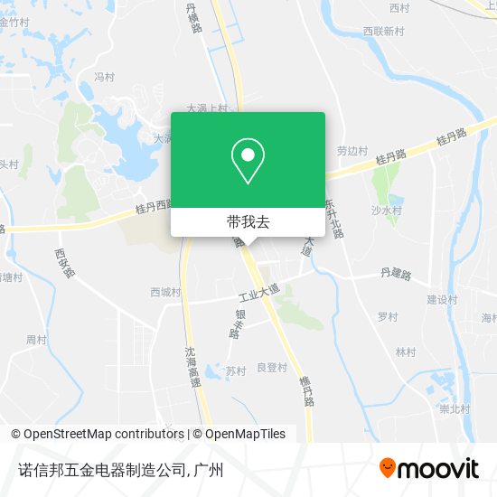诺信邦五金电器制造公司地图