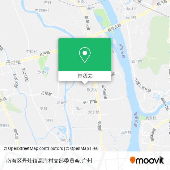 南海区丹灶镇高海村支部委员会地图