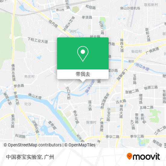 中国赛宝实验室地图