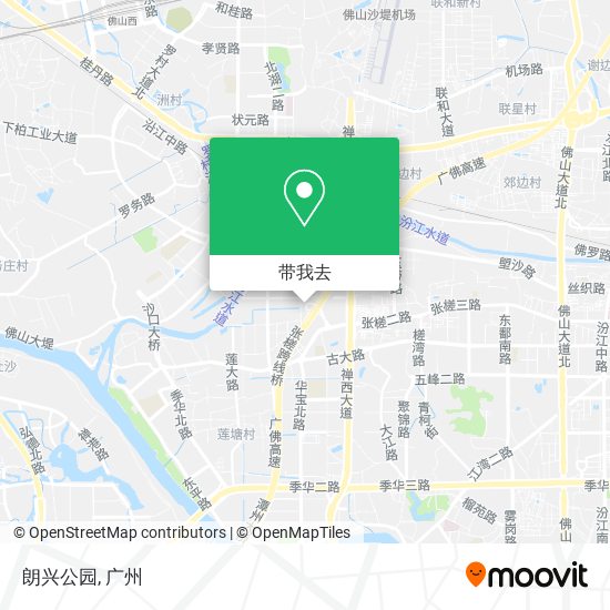 朗兴公园地图