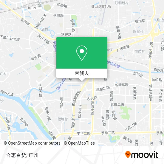 合惠百货地图