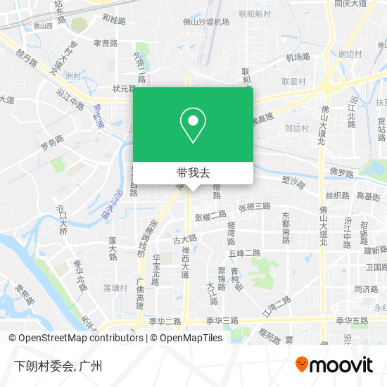 下朗村委会地图