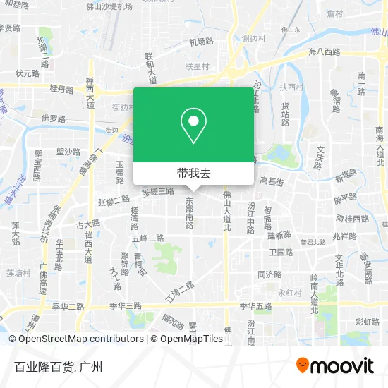 百业隆百货地图
