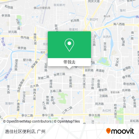 惠佳社区便利店地图