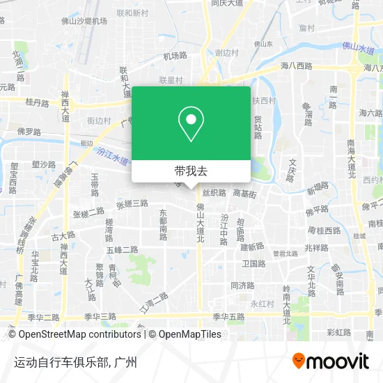 运动自行车俱乐部地图