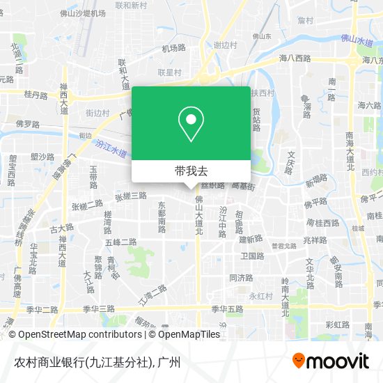 农村商业银行(九江基分社)地图
