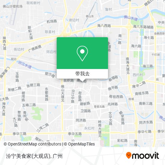汾宁美食家(大观店)地图