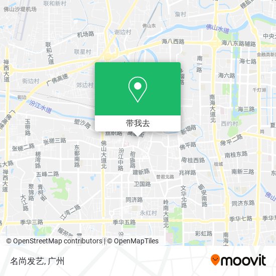 名尚发艺地图
