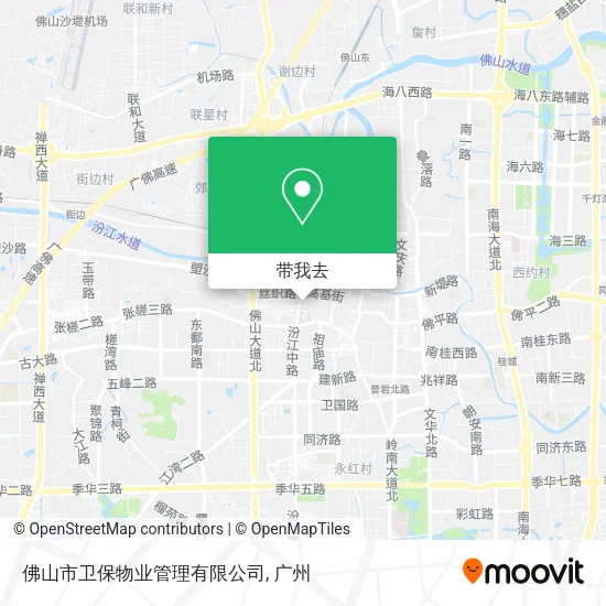 佛山市卫保物业管理有限公司地图