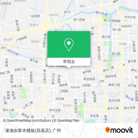 潇湘农家木桶饭(高基店)地图