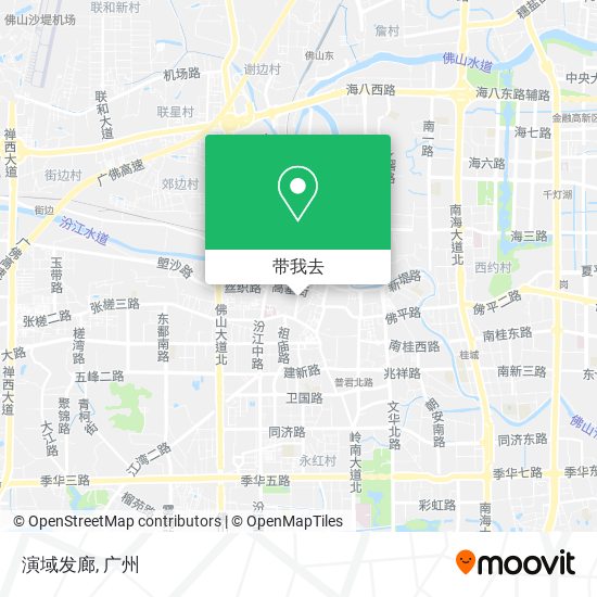 演域发廊地图