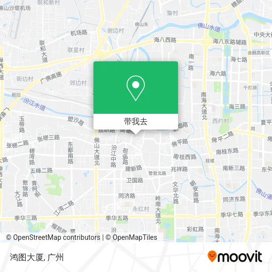 鸿图大厦地图