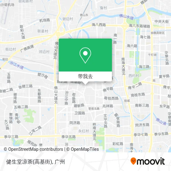 健生堂凉茶(高基街)地图