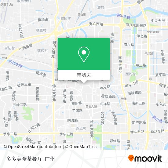多多美食茶餐厅地图