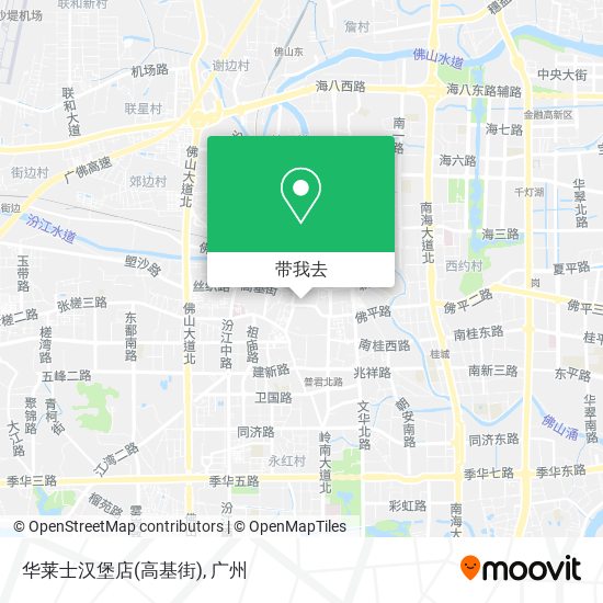 华莱士汉堡店(高基街)地图