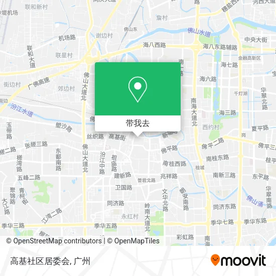高基社区居委会地图