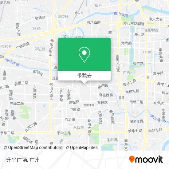 升平广场地图
