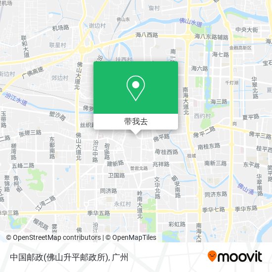 中国邮政(佛山升平邮政所)地图