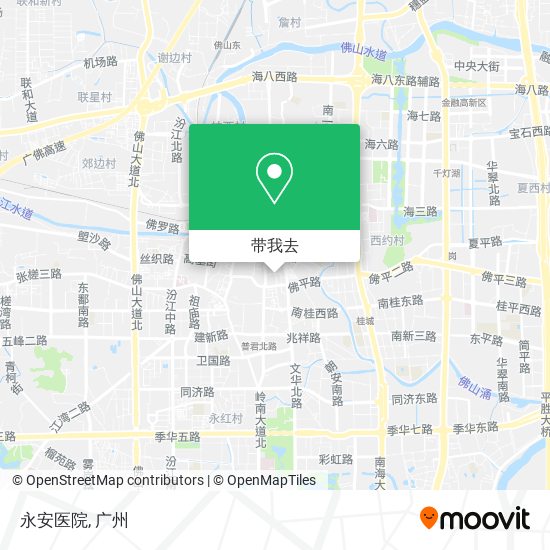 永安医院地图