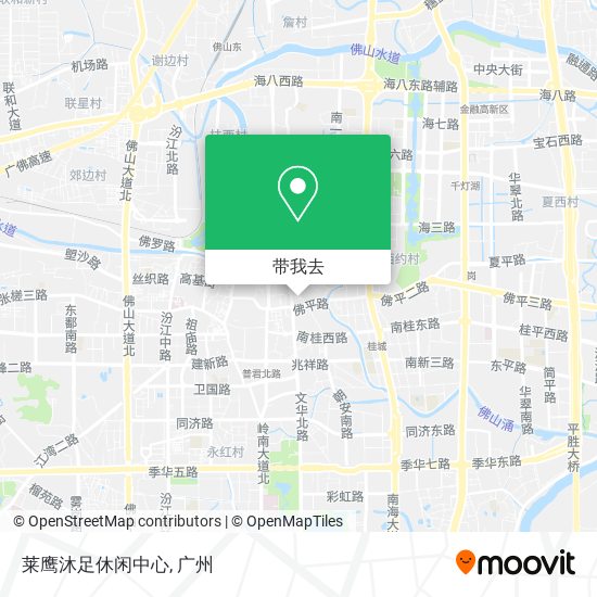 莱鹰沐足休闲中心地图