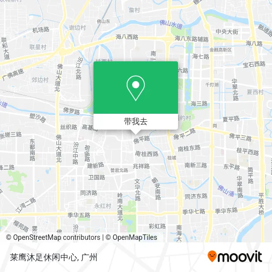 莱鹰沐足休闲中心地图