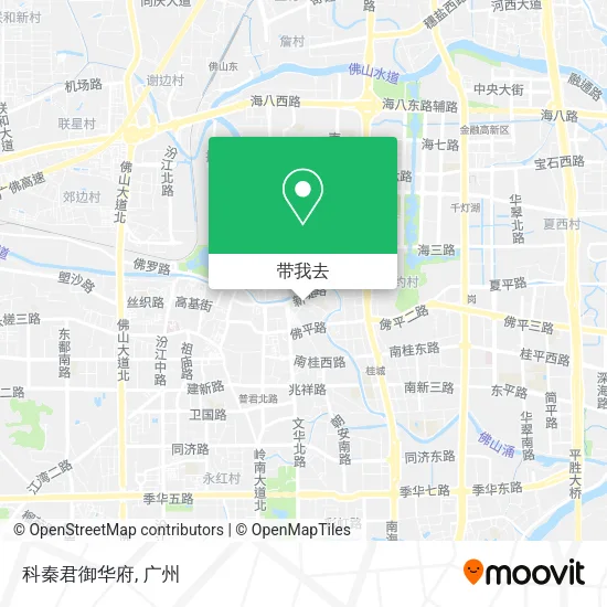 科秦君御华府地图